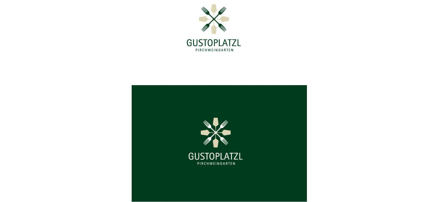 gustoplatzl, Corporate Design, Logo, Werbung, Klappotetz, Weinschenke, Rost, Klöch, Tomaschitz, 